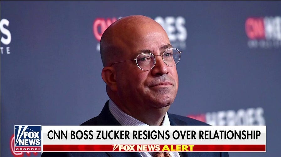 Jeff Zucker announces he is leaving CNN after failing to disclose relationship with senior executive