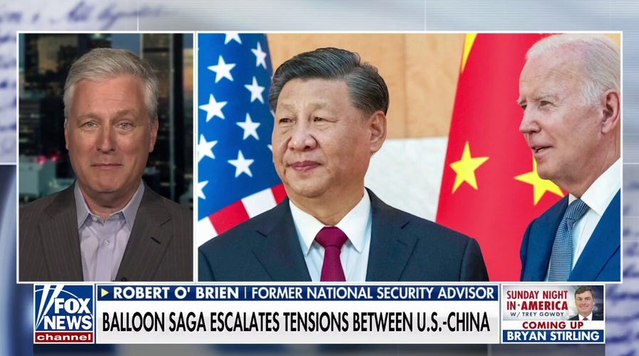 The China spy balloon was a national humiliation: Robert OBrien 