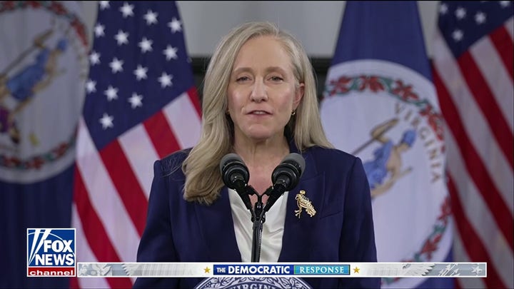 Virginia Gov Spanberger gives Democratic response to Trump's State of the Union: 'We did not hear the truth'
