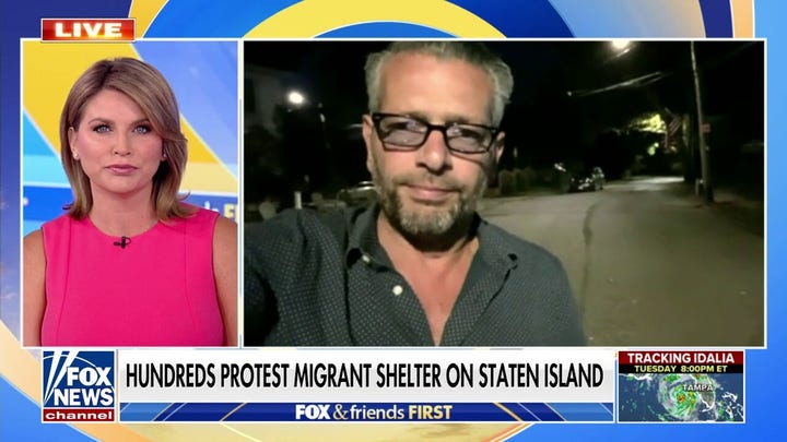 Staten Island migrant shelter 'ground zero for illegal immigration insanity': Resident Scott Lobaido