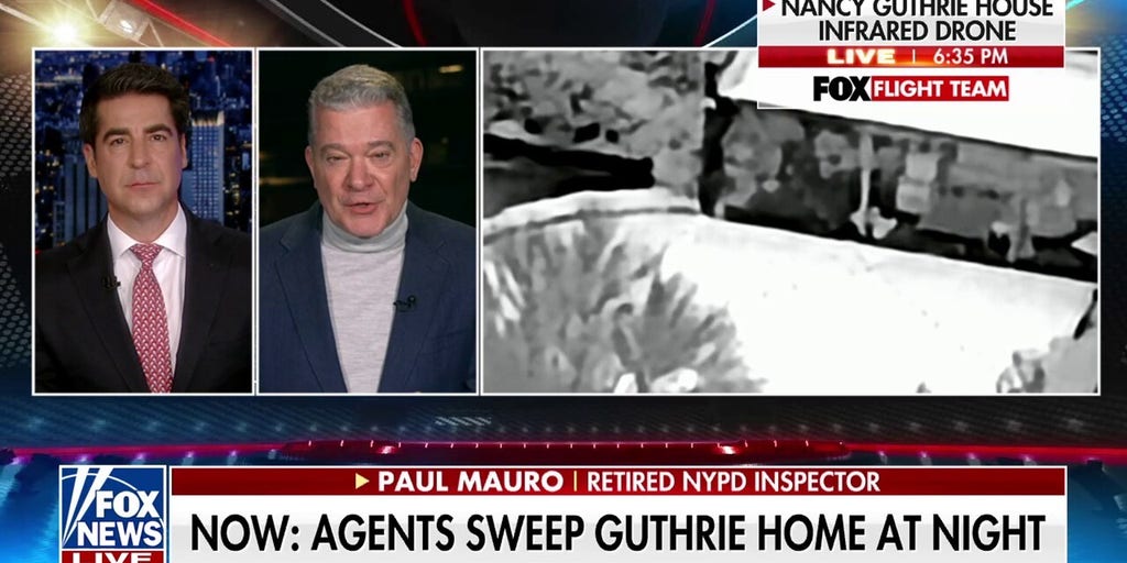 Infrared drone footage of search of Nancy Guthrie's home