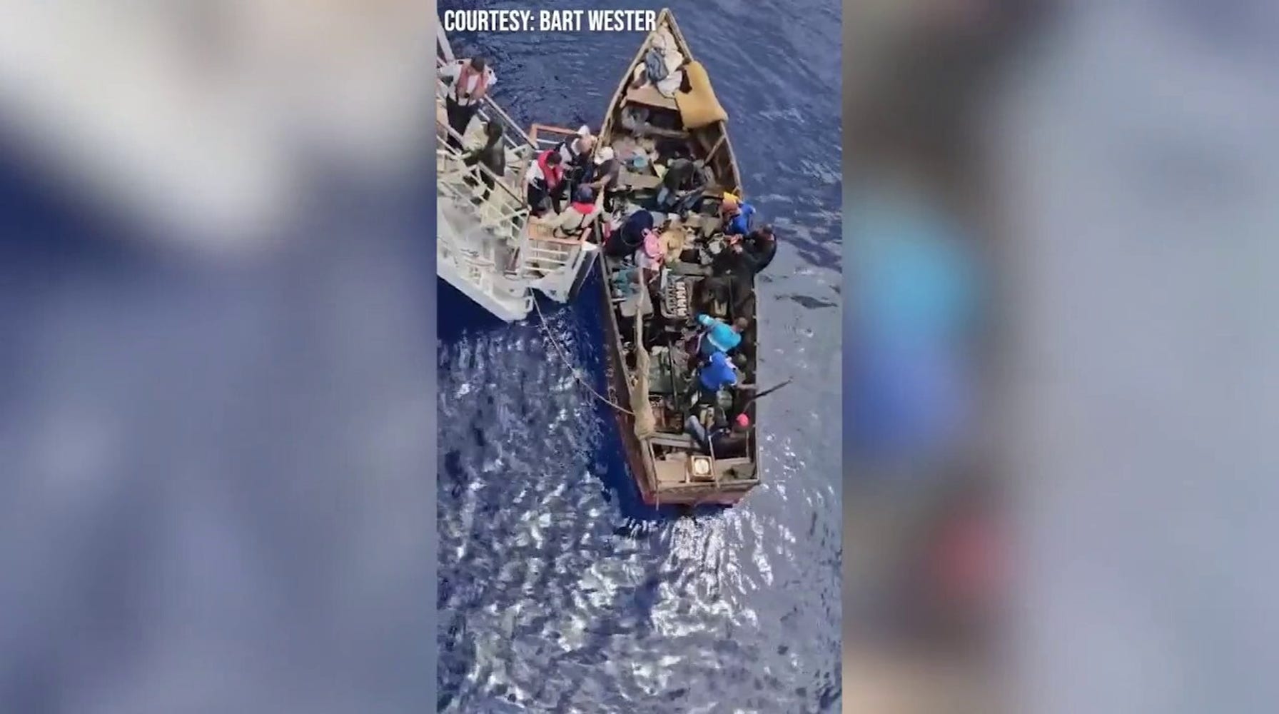 Carnival Cruise Ship Rescues 27 Cuban Nationals; Ship Enters NY Port with Dead Whale on Bow