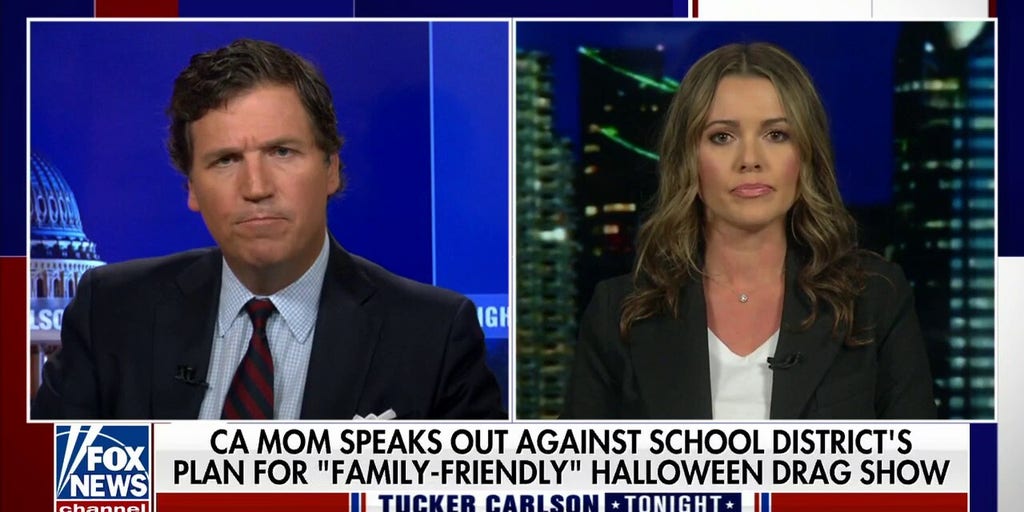 Mom rips school district's plans for 'family-friendly' Halloween drag show: 'They're pimping out our kids'  | Fox News Video