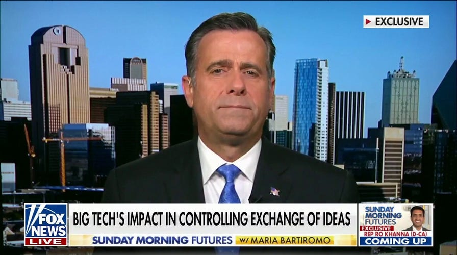 John Ratcliffe: Hunter Biden story suppression a ‘domestic disinformation campaign’