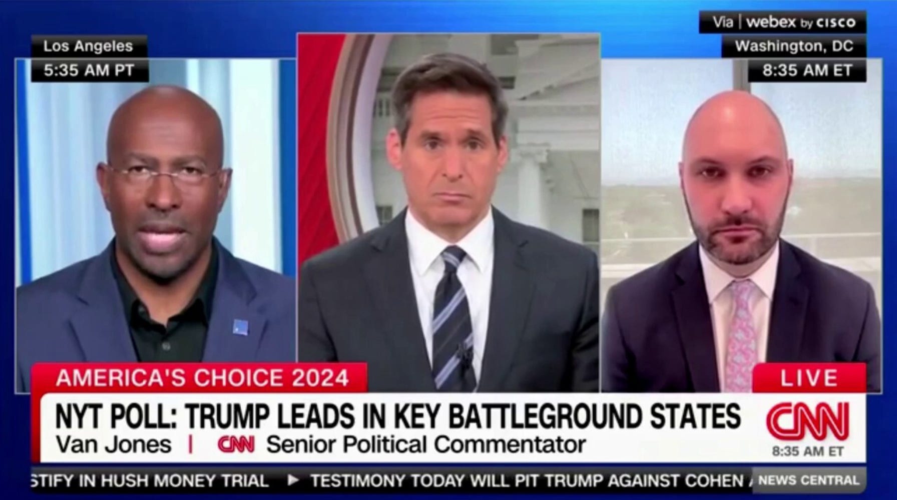 CNN's Van Jones says youth angry at Biden due to 'miserable' economic prospects, not just Gaza