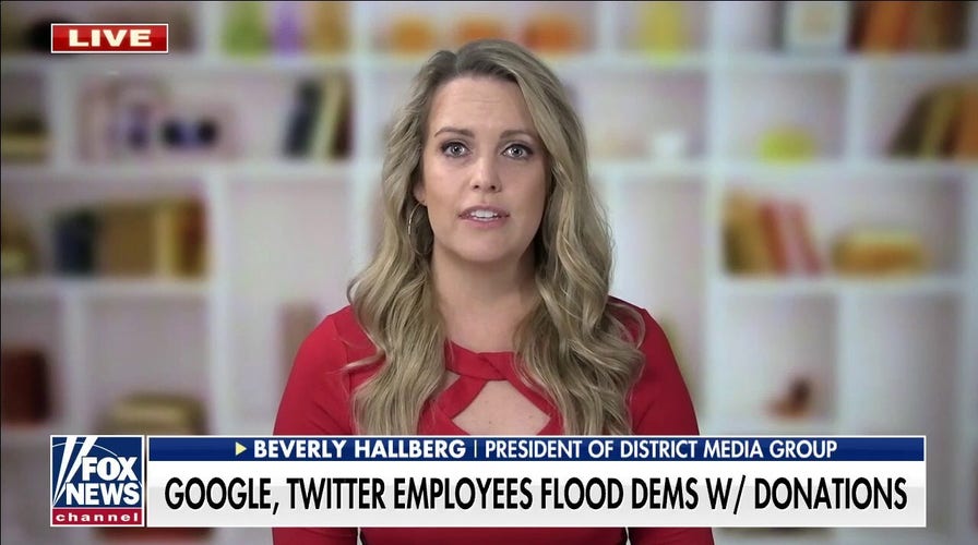 Google, Twitter employees flood Democrats with donations