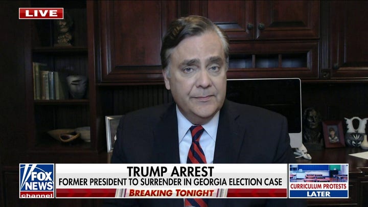 A mug shot would be a demeaning process for Trump: Jonathan Turley