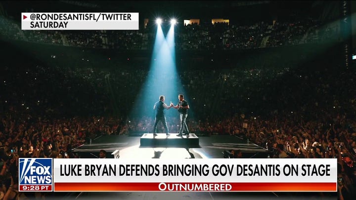 Liberals call for Luke Bryan boycott after Ron DeSantis appearance