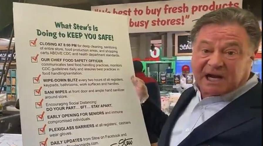 Stew Leonard's advice for grocery stores to keep you safe