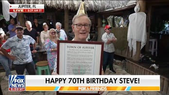 Steve Doocy gets milestone birthday surprise from Florida town