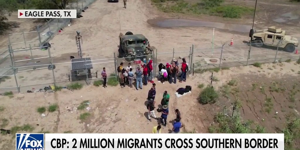 Illegal Border Crossings Surge To Unprecedented High | Fox News Video