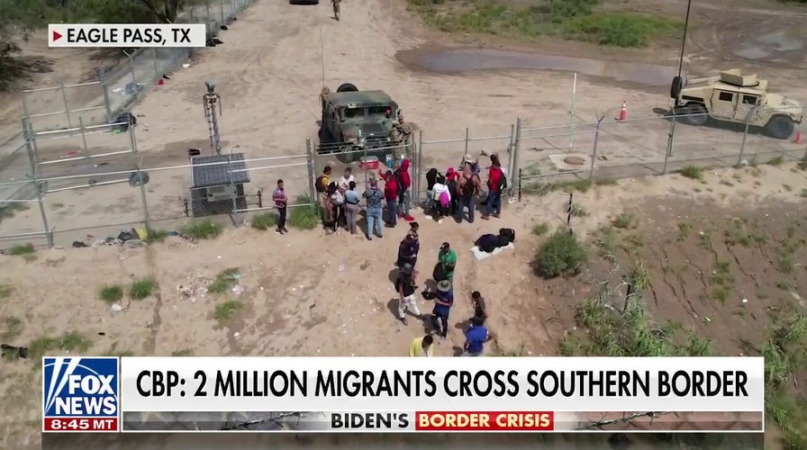 Illegal border crossings surge to unprecedented high