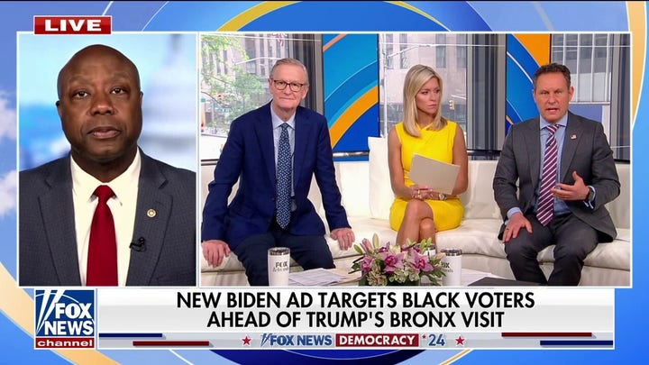 Sen. Tim Scott: I can't think of a more desperate candidacy than Joe Biden