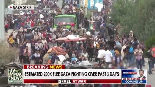 IDF estimates 200K have fled Gaza over the past three days - Fox News