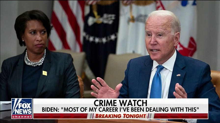 President Biden meets with local officials to discuss crime surge 