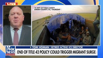 Tom Homan says Biden has lost 'operational control' of the border