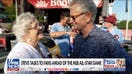 Steve Doocy experiences the MLB All-Star Fan Zone