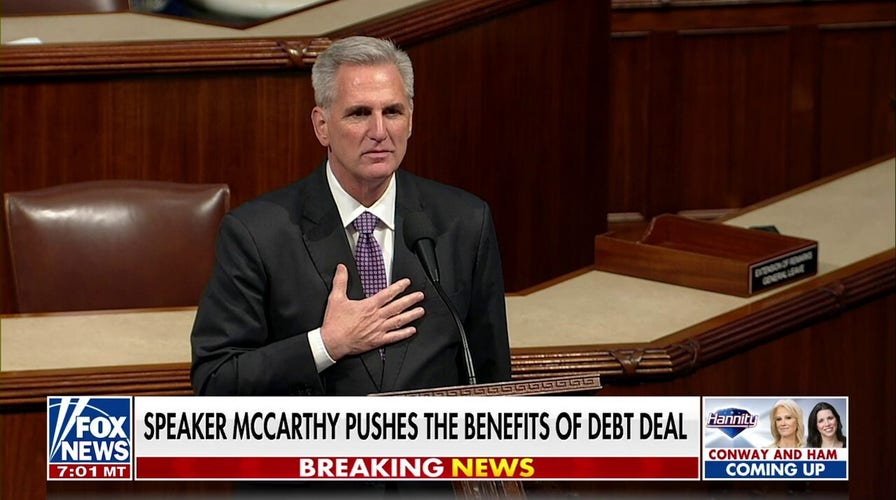 House Speaker Kevin McCarthy makes final plea to pass debt deal