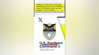 NEW: US TAKES OUT suspected narco-trafficking boat