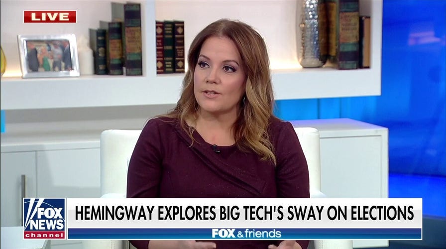 Mollie Hemingway: Big Tech swung the historic 2020 election