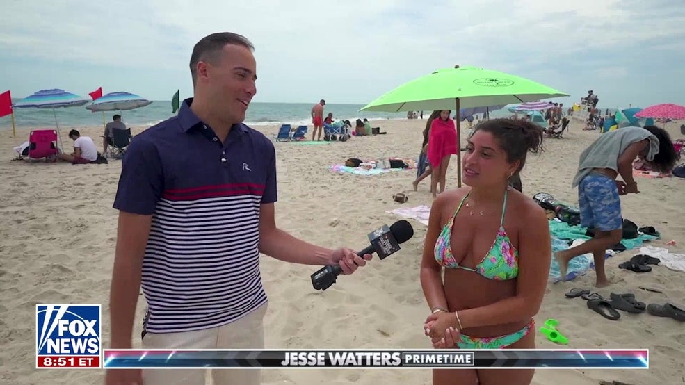 ‘Jesse Watters Primetime’ hits Jones Beach for a ‘battle of the sexes’