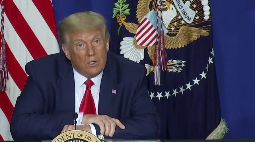 'We honor you': Trump says we must give 'far greater support' to law enforcement 