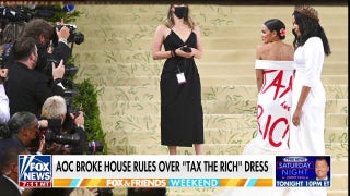AOC broke House rules at Met Gala while wearing ‘Tax the Rich’ dress