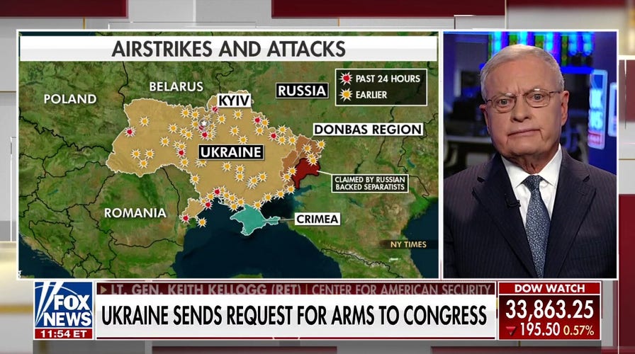 Keith Kellogg: Ukraine’s ‘critical’ directive is to protect Kyiv