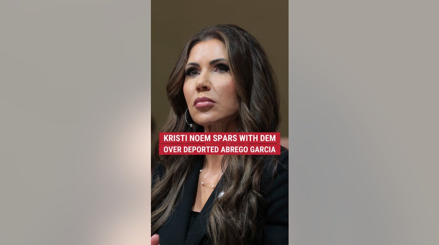 Secretary Noem spars with Dem over Abrego Garcia
