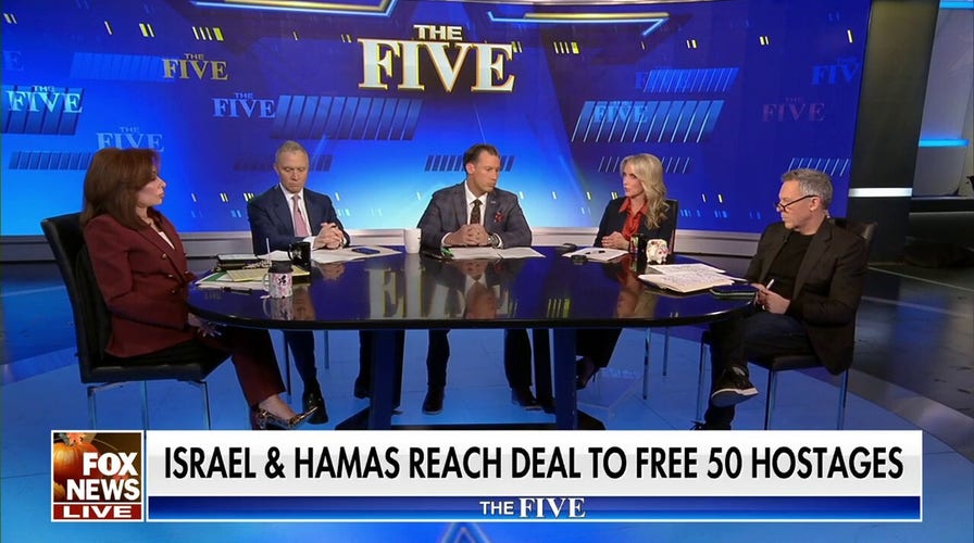 'The Five': Israel and Hamas reach deal to free 50 hostages