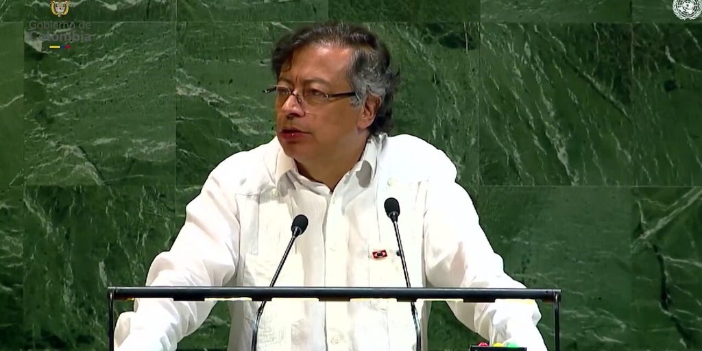 Far-left Colombian president slams Trump's anti-drug policy as tool of power, not cocaine control