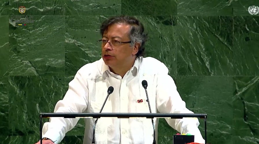 Far-left Colombian president slams Trump's anti-drug policy as tool of power, not cocaine control