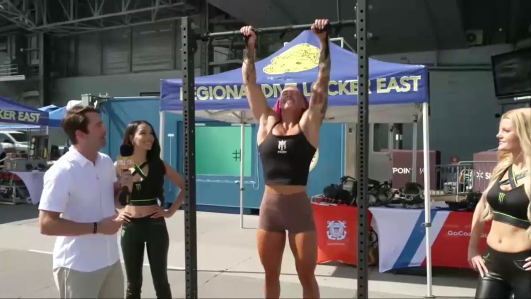 CrossFit influencer puts soldiers, sailors to the test