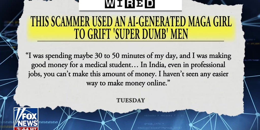 Fake MAGA influencer exposed as AI persona