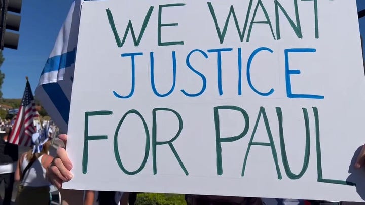 Memorial held for Jewish man Paul Kessler who died in conflict with pro-Palestinian protester