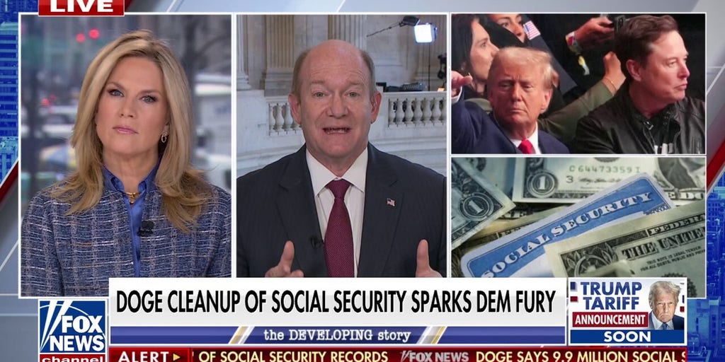 Democratic senator states he 'does not believe' DOGE is tackling waste in federal agencies