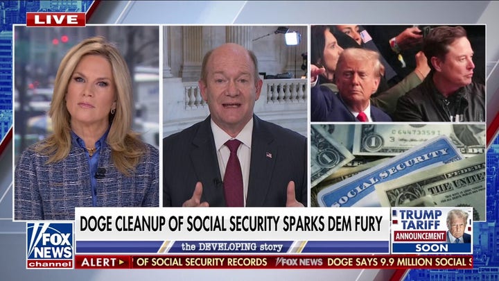 Democratic senator states he 
