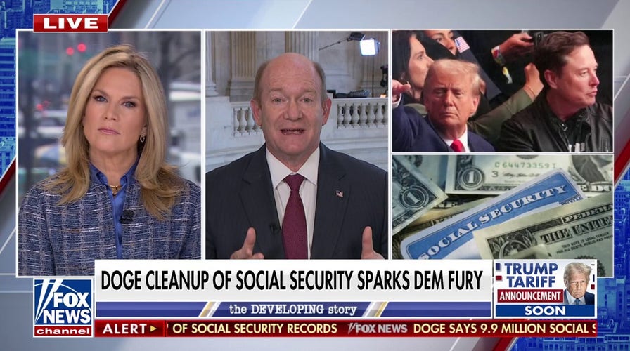Democratic senator states he 'does not believe' DOGE is tackling waste in federal agencies