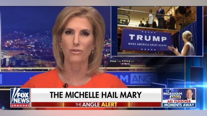 Ingraham asks: Michelle Obama to the rescue? 