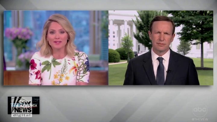 'The View' host asks Sen. Chris Murphy if the Republican Party is going further right