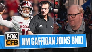 Comedian Jeff Gaffigan discusses Indiana-Ohio State showdown, his two-week college football run