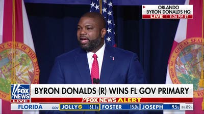 BREAKING: Byron Donalds wins Florida Republican gubernatorial primary