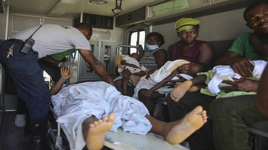 Haiti earthquake victims overwhelm hospitals as death toll approaches 2,000
