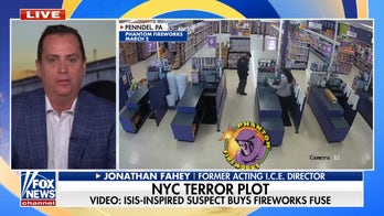 Jonathan Fahey discusses NYC terror plot, suspect's fireworks purchase