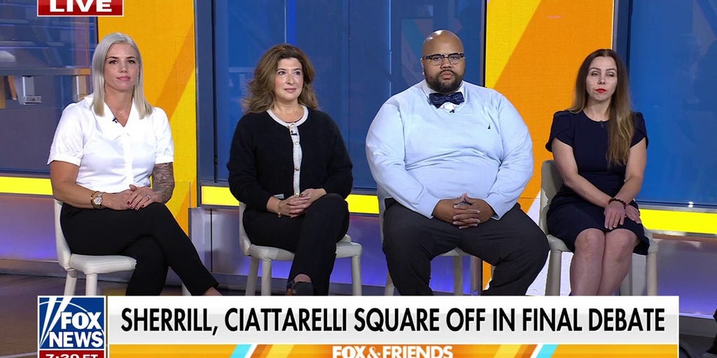 New Jersey voters react to debate between Ciattarelli and Sherrill