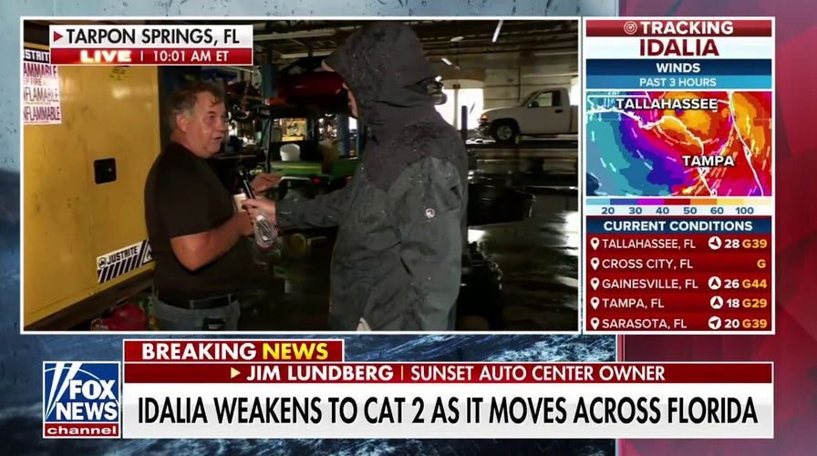 'Uncertainties, anxieties' facing business owner following Hurricane Idalia