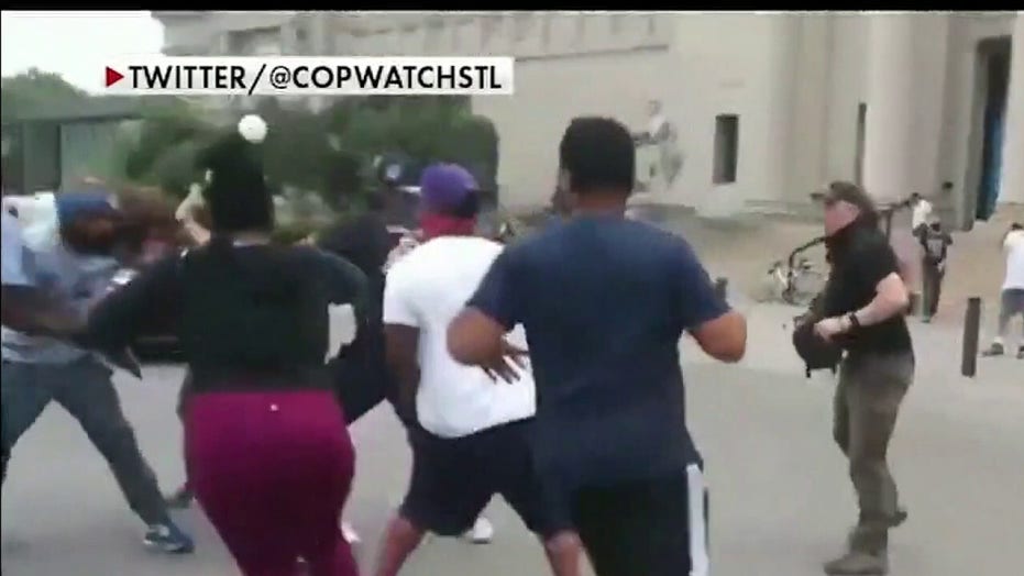 Catholics attacked for protecting Louis IX statue in St. Louis