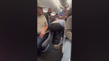 American Airlines passenger restrained after attempting to open emergency door in-flight