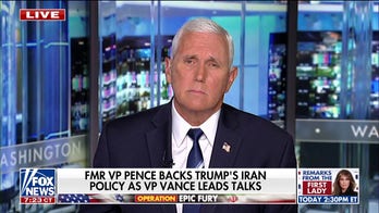 Mike Pence urges Trump to 'finish the job' as pressure mounts on Iran