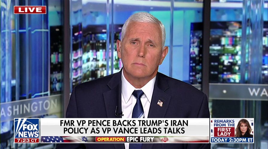 Mike Pence urges Trump to 'finish the job' arsenic  unit   mounts connected  Iran